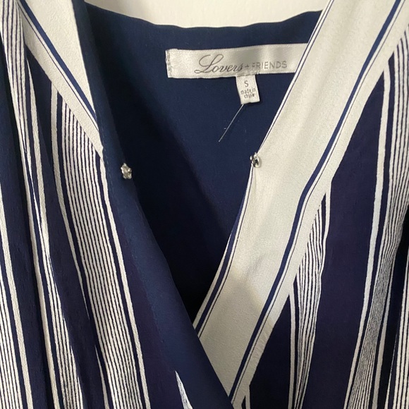 Lovers & Friends Striped Bodysuit - Picture 5 of 9